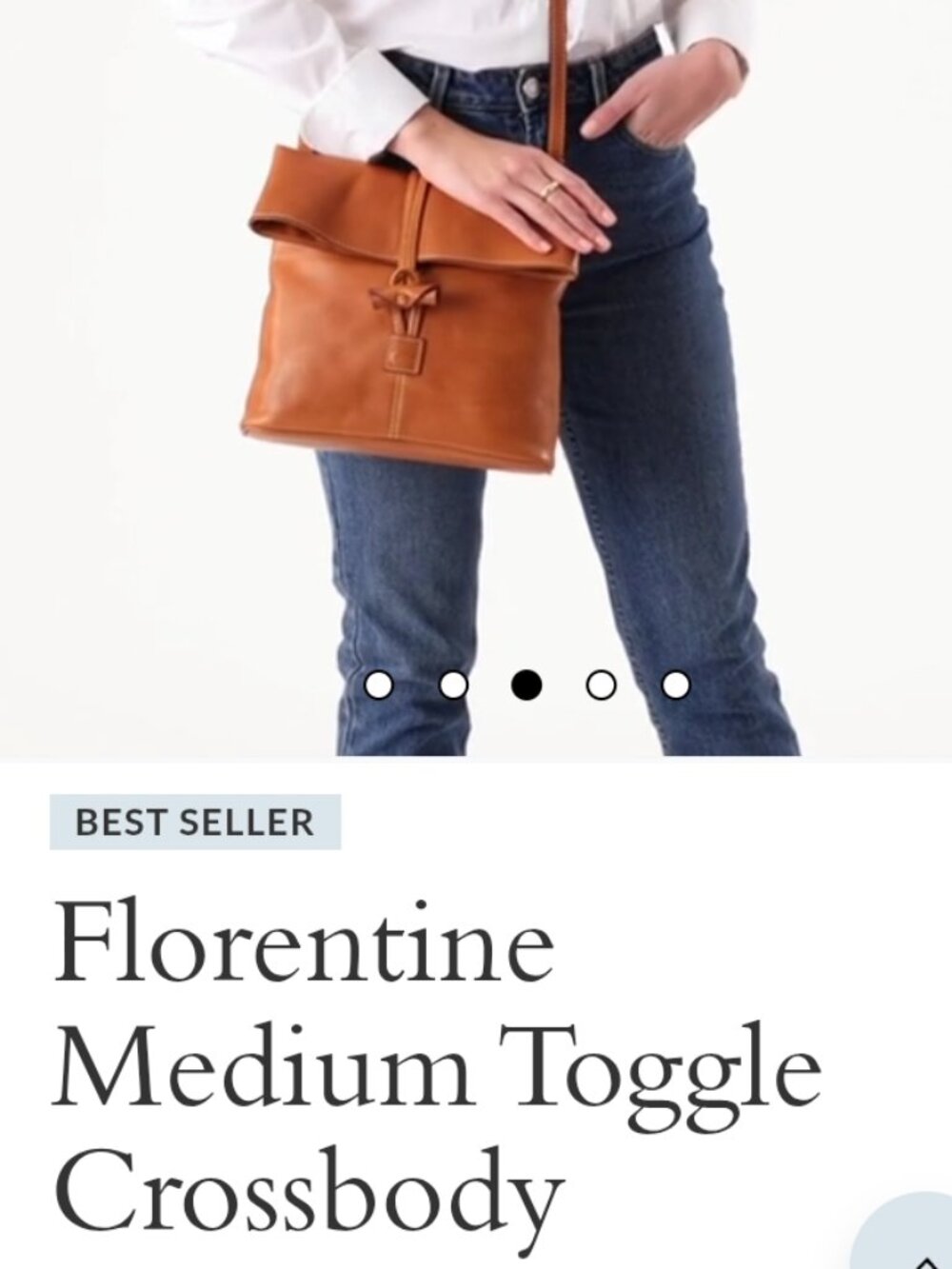Dooney & Bourke Florentine Leather Crossbody Bag